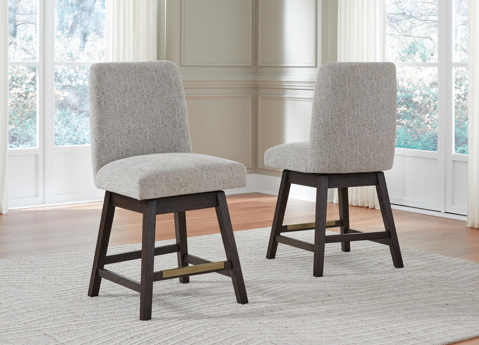 Burkhaus Counter Height Barstool - CasaBella Furniture (San Antonio, TX)