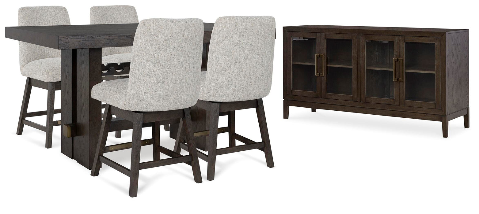 Burkhaus Dining Room Set - CasaBella Furniture (San Antonio, TX)