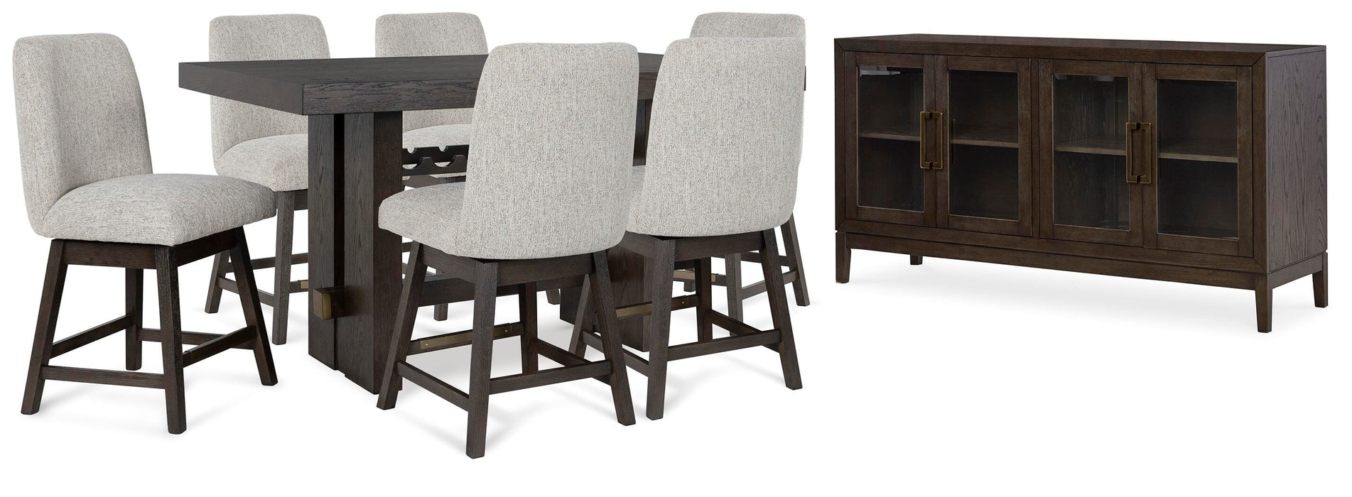 Burkhaus Dining Room Set - CasaBella Furniture (San Antonio, TX)