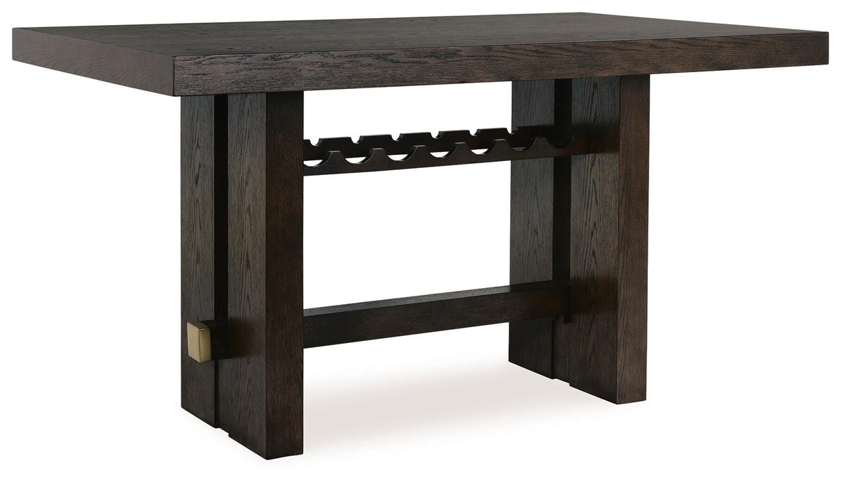Burkhaus Counter Height Dining Table - CasaBella Furniture (San Antonio, TX)