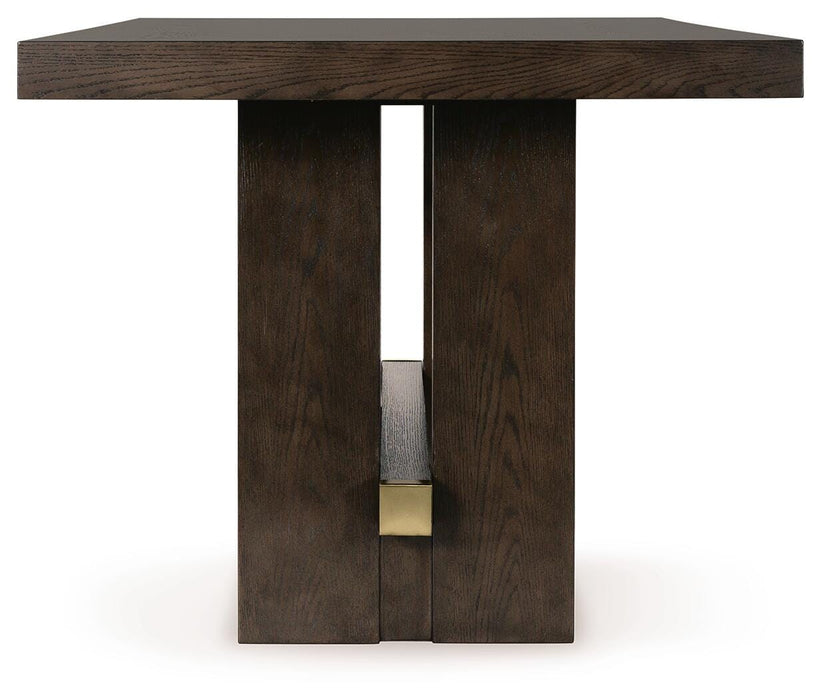 Burkhaus Counter Height Dining Table - CasaBella Furniture (San Antonio, TX)