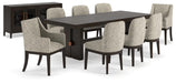 Burkhaus Dining Room Set - CasaBella Furniture (San Antonio, TX)