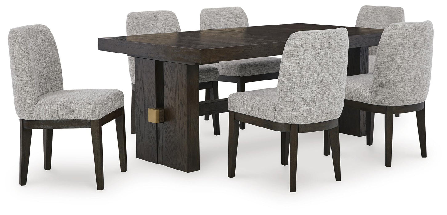 Burkhaus Dining Room Set - CasaBella Furniture (San Antonio, TX)