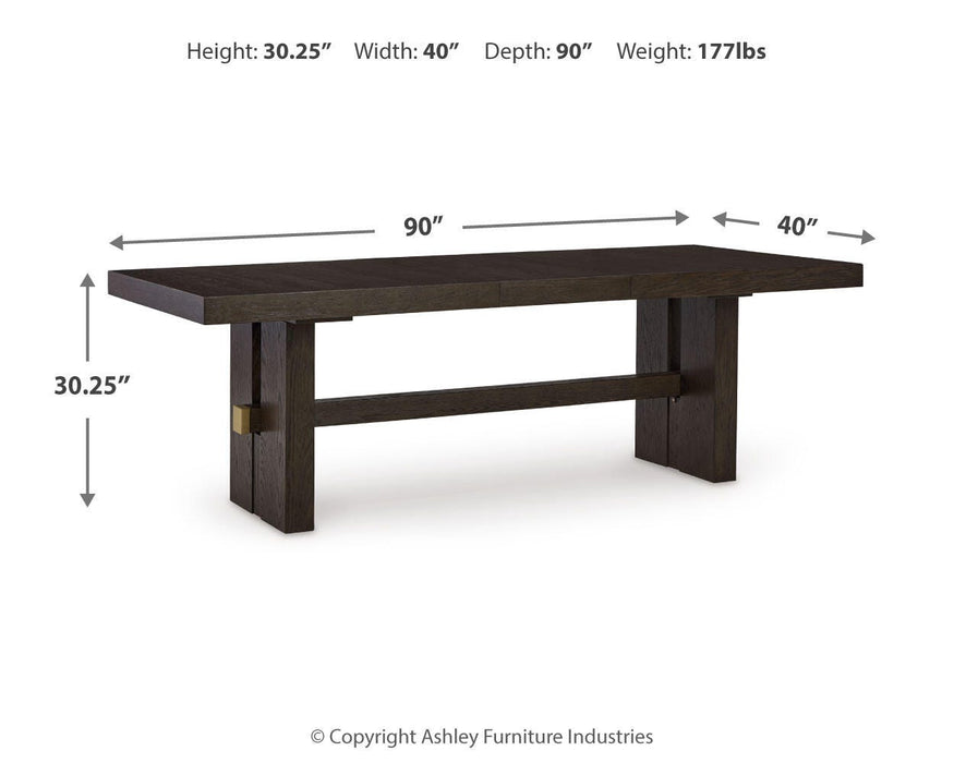 Burkhaus Dining Room Set - CasaBella Furniture (San Antonio, TX)