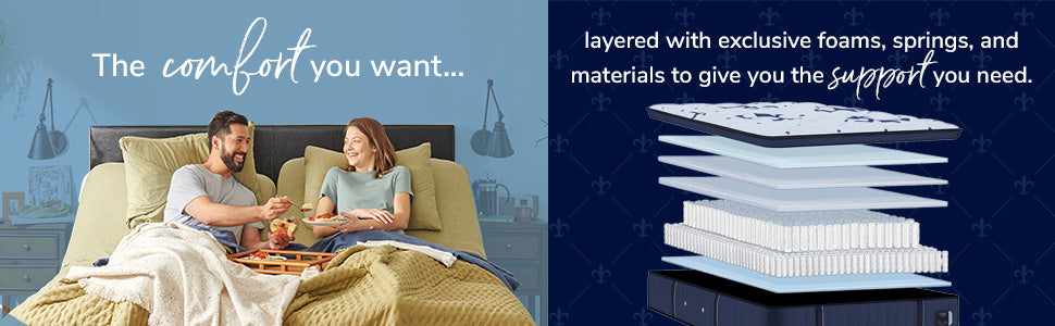 Stearns & Foster® Estate Firm - Euro Pillowtop