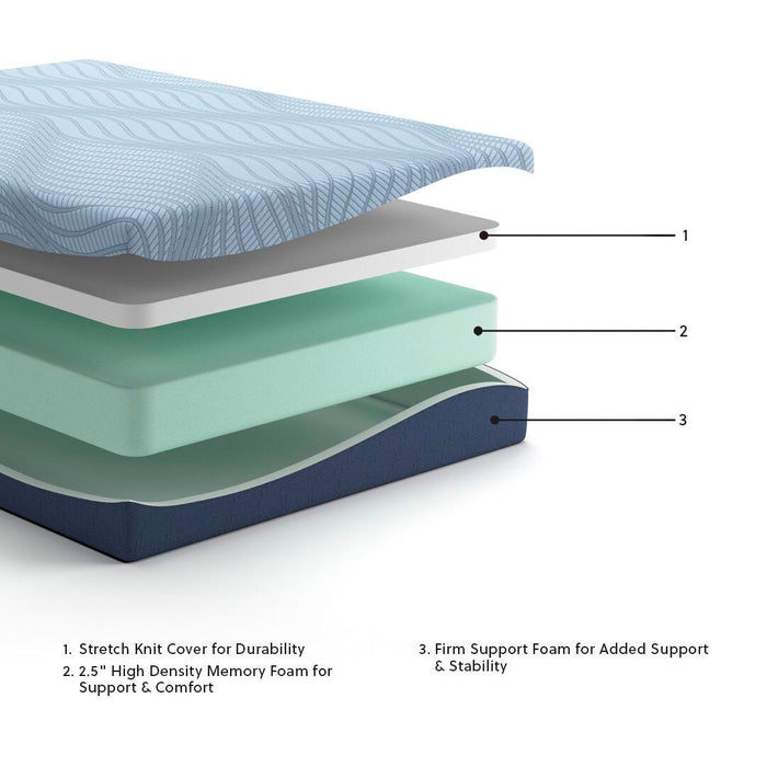 Peak 2.0 10 Memory Foam Mattress - CasaBella Furniture (San Antonio, TX)