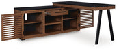 Kallari Credenza with Desk Return - CasaBella Furniture (San Antonio, TX)