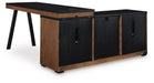 Kallari Credenza with Desk Return - CasaBella Furniture (San Antonio, TX)