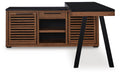 Kallari Credenza with Desk Return - CasaBella Furniture (San Antonio, TX)