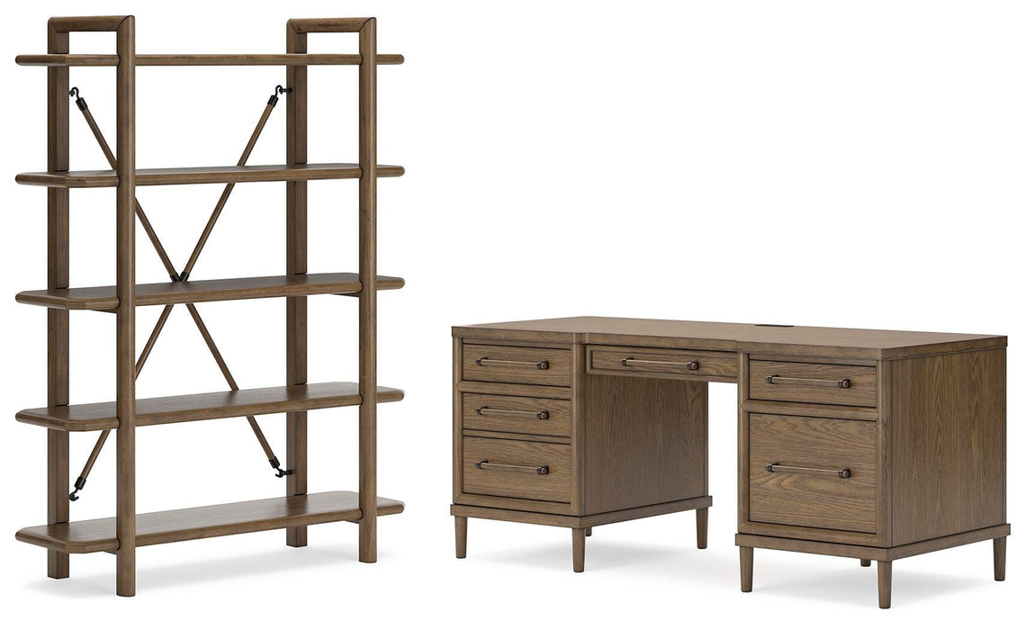 Roanhowe Home Office Set - CasaBella Furniture (San Antonio, TX)