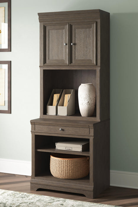 Janismore Bookcase - CasaBella Furniture (San Antonio, TX)