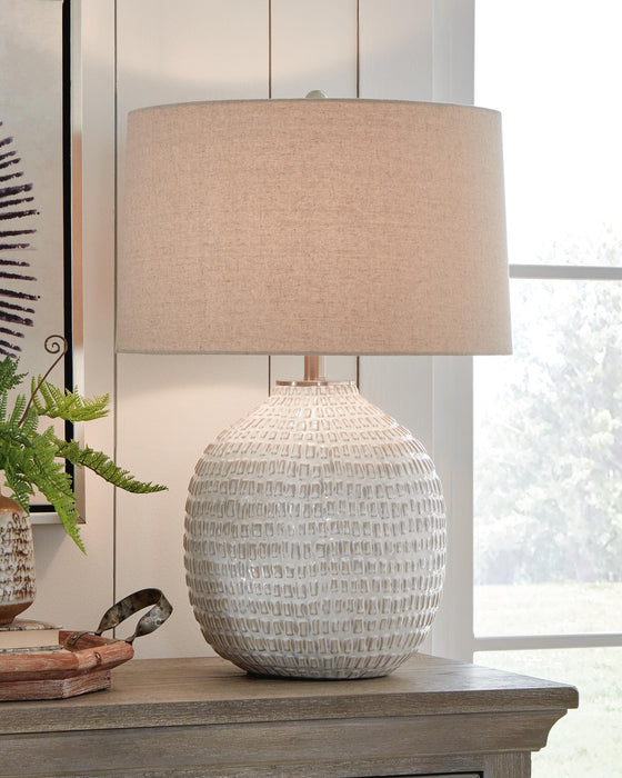 Jamon Table Lamp - CasaBella Furniture (San Antonio, TX)