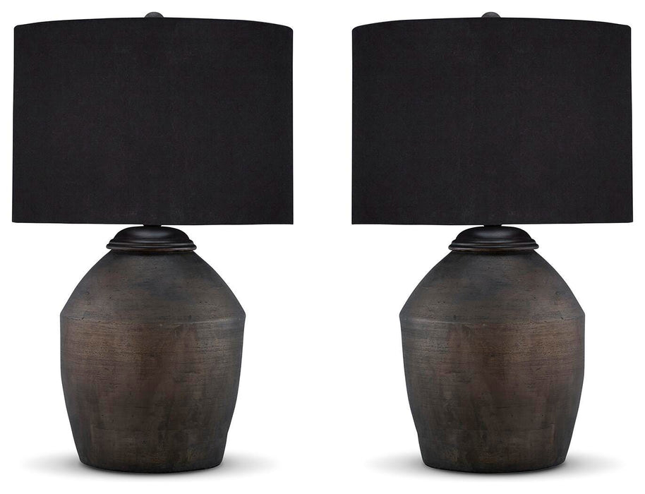 Naareman Lamp Set - CasaBella Furniture (San Antonio, TX)