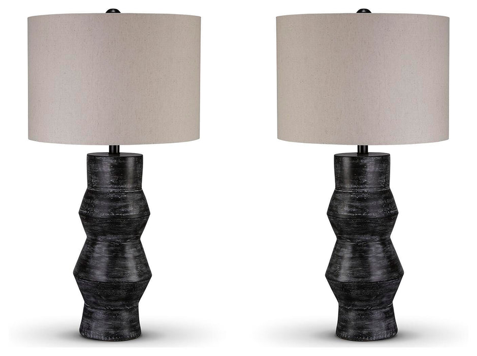 Kerbert Lamp Set - CasaBella Furniture (San Antonio, TX)