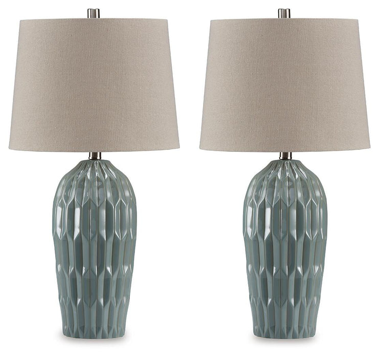 Hadbury Table Lamp (Set of 2) - CasaBella Furniture (San Antonio, TX)