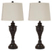 Darlita Table Lamp (Set of 2) - CasaBella Furniture (San Antonio, TX)