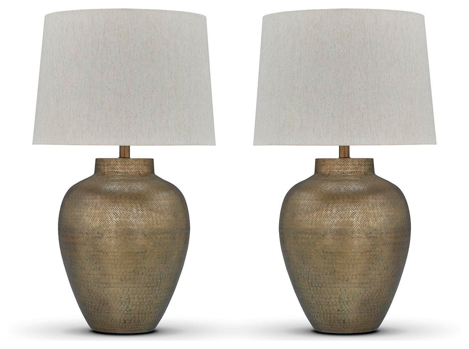 Madney Lamp Set - CasaBella Furniture (San Antonio, TX)