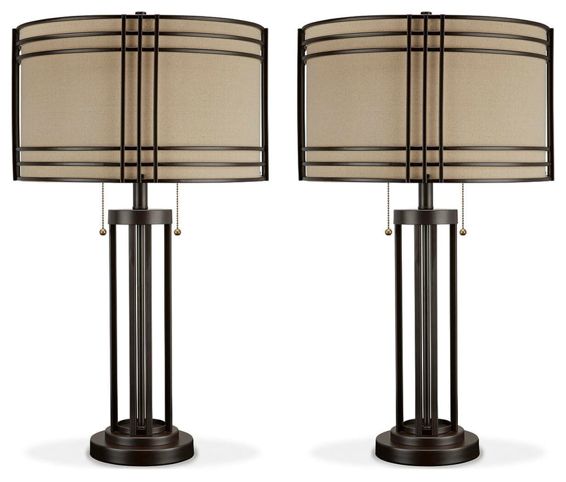 Hanswell Lamp Set - CasaBella Furniture (San Antonio, TX)