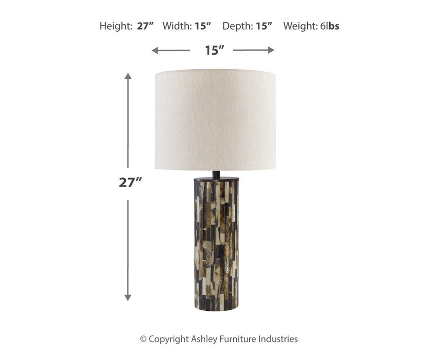 Ellford Lamp Set - CasaBella Furniture (San Antonio, TX)