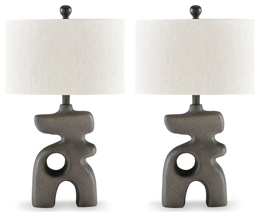 Danacy Lamp Set - CasaBella Furniture (San Antonio, TX)