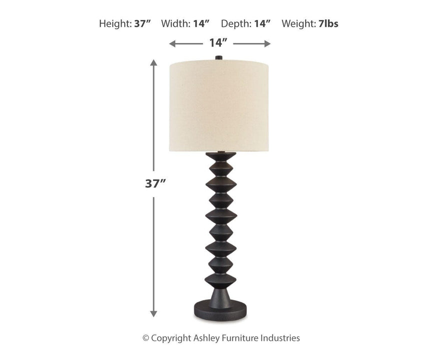 Luanndon Lamp Set - CasaBella Furniture (San Antonio, TX)