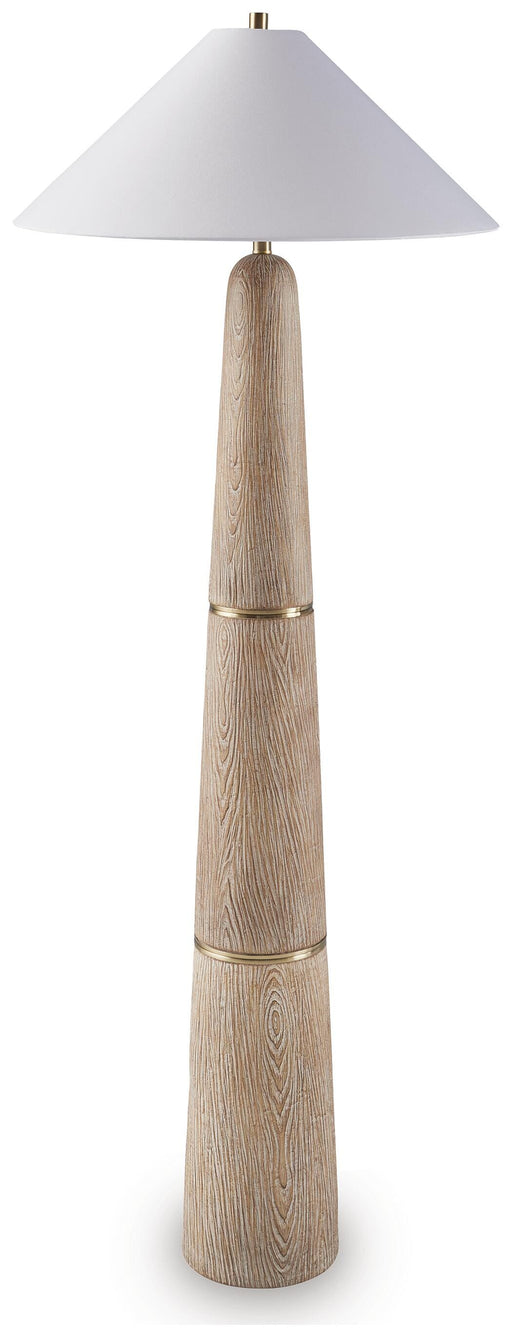Gasparleigh Floor Lamp - CasaBella Furniture (San Antonio, TX)