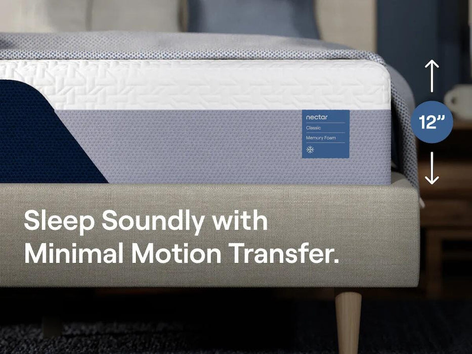 Nectar Classic Memory Foam Mattress - CasaBella Furniture (San Antonio, TX)