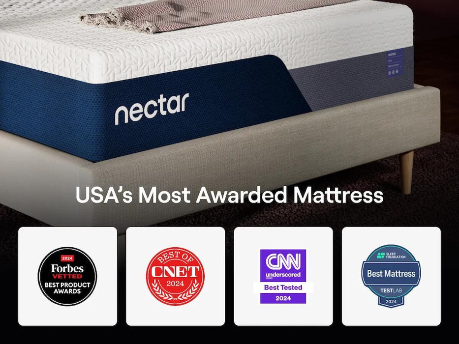 Nectar Luxe Memory Foam Mattress - CasaBella Furniture (San Antonio, TX)