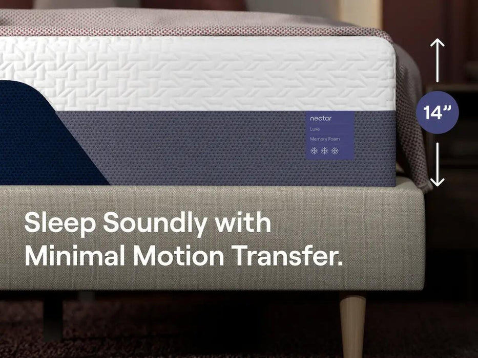 Nectar Luxe Memory Foam Mattress - CasaBella Furniture (San Antonio, TX)