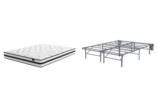8 Inch Chime Innerspring Mattress Set - CasaBella Furniture (San Antonio, TX)