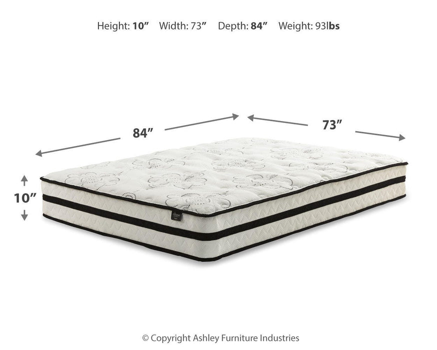 Chime 10 Inch Hybrid Mattress Package - CasaBella Furniture (San Antonio, TX)
