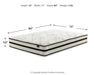 Chime 10 Inch Hybrid Mattress Package - CasaBella Furniture (San Antonio, TX)