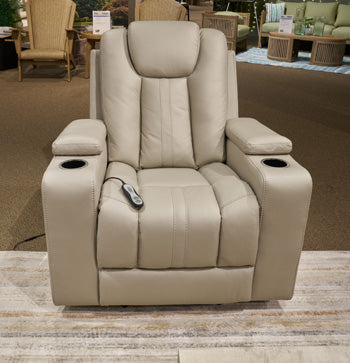 Elevate Edges Glider Recliner - CasaBella Furniture (San Antonio, TX)