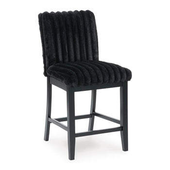 Mervannie Counter Height Barstool - CasaBella Furniture (San Antonio, TX)