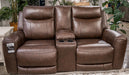 Gravier Power Reclining Loveseat with Console - CasaBella Furniture (San Antonio, TX)