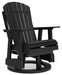 Hyland wave Outdoor Swivel Glider Chair - CasaBella Furniture (San Antonio, TX)