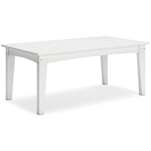 Hyland wave Outdoor Coffee Table - CasaBella Furniture (San Antonio, TX)