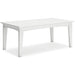 Hyland wave Outdoor Coffee Table - CasaBella Furniture (San Antonio, TX)