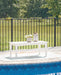 Hyland wave Outdoor Coffee Table - CasaBella Furniture (San Antonio, TX)