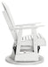 Hyland wave Outdoor Swivel Glider Chair - CasaBella Furniture (San Antonio, TX)