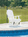 Hyland wave Outdoor Swivel Glider Chair - CasaBella Furniture (San Antonio, TX)