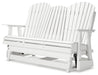 Hyland wave Outdoor Glider Loveseat - CasaBella Furniture (San Antonio, TX)