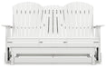 Hyland wave Outdoor Glider Loveseat - CasaBella Furniture (San Antonio, TX)