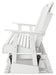 Hyland wave Outdoor Glider Loveseat - CasaBella Furniture (San Antonio, TX)