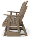 Hyland wave Outdoor Glider Loveseat - CasaBella Furniture (San Antonio, TX)