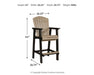 Fairen Trail Barstool (Set of 2) - CasaBella Furniture (San Antonio, TX)