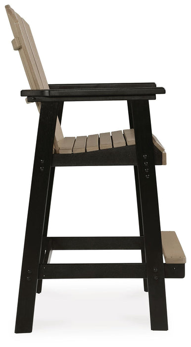 Fairen Trail Barstool (Set of 2) - CasaBella Furniture (San Antonio, TX)