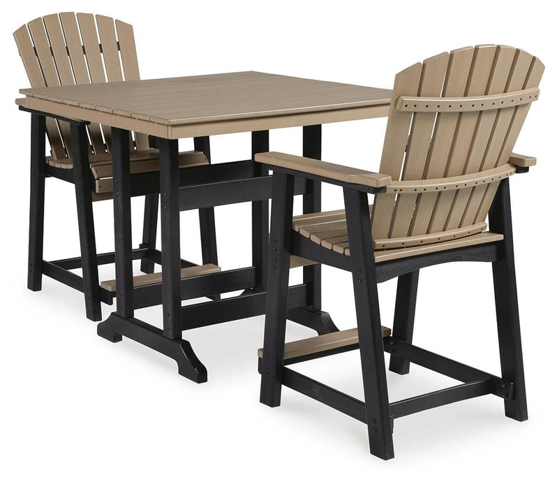 Fairen Trail Outdoor Dining Set - CasaBella Furniture (San Antonio, TX)
