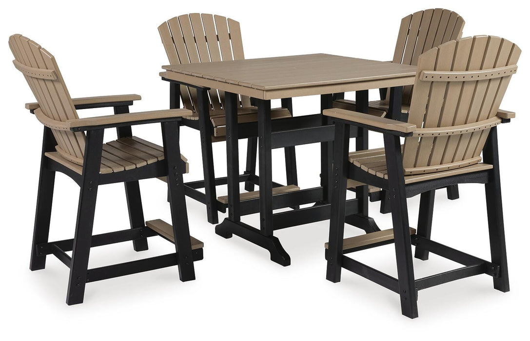 Fairen Trail Outdoor Dining Set - CasaBella Furniture (San Antonio, TX)