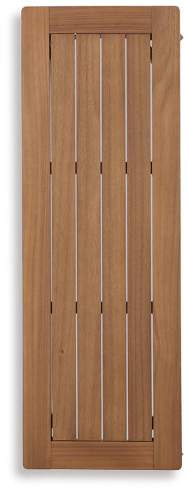Janiyah Outdoor Dining Bench - CasaBella Furniture (San Antonio, TX)